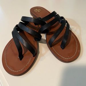 Tory Burch sandals, black sz 8
